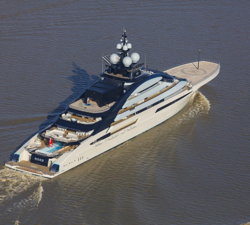 luxury mega yacht nord